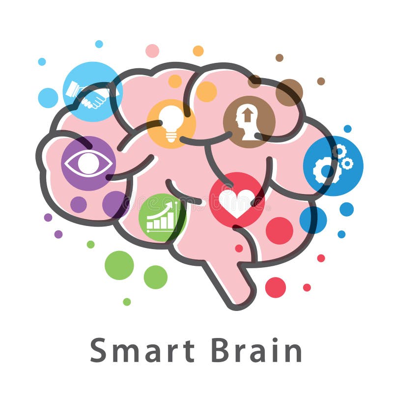 Smart Brain Symbol Icon Design. Stock Vector - Illustration of creative ... Smart gateway
